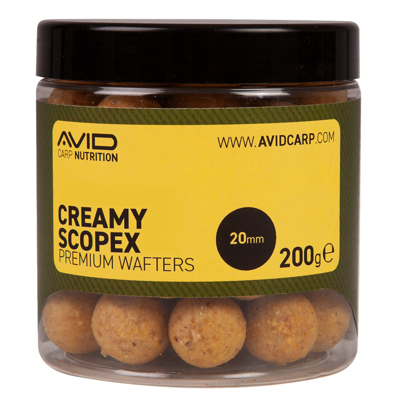 Pop ups Avid Carp Kremowy Scopex 20 mm