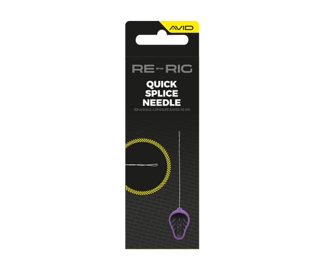 Aguja Avid Carp Quick - Splice Re - Rig Morada - Tienda Carpfishing