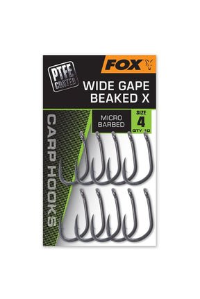 Anzuelos Fox Wide Gape Beaked X - Tienda Carpfishing