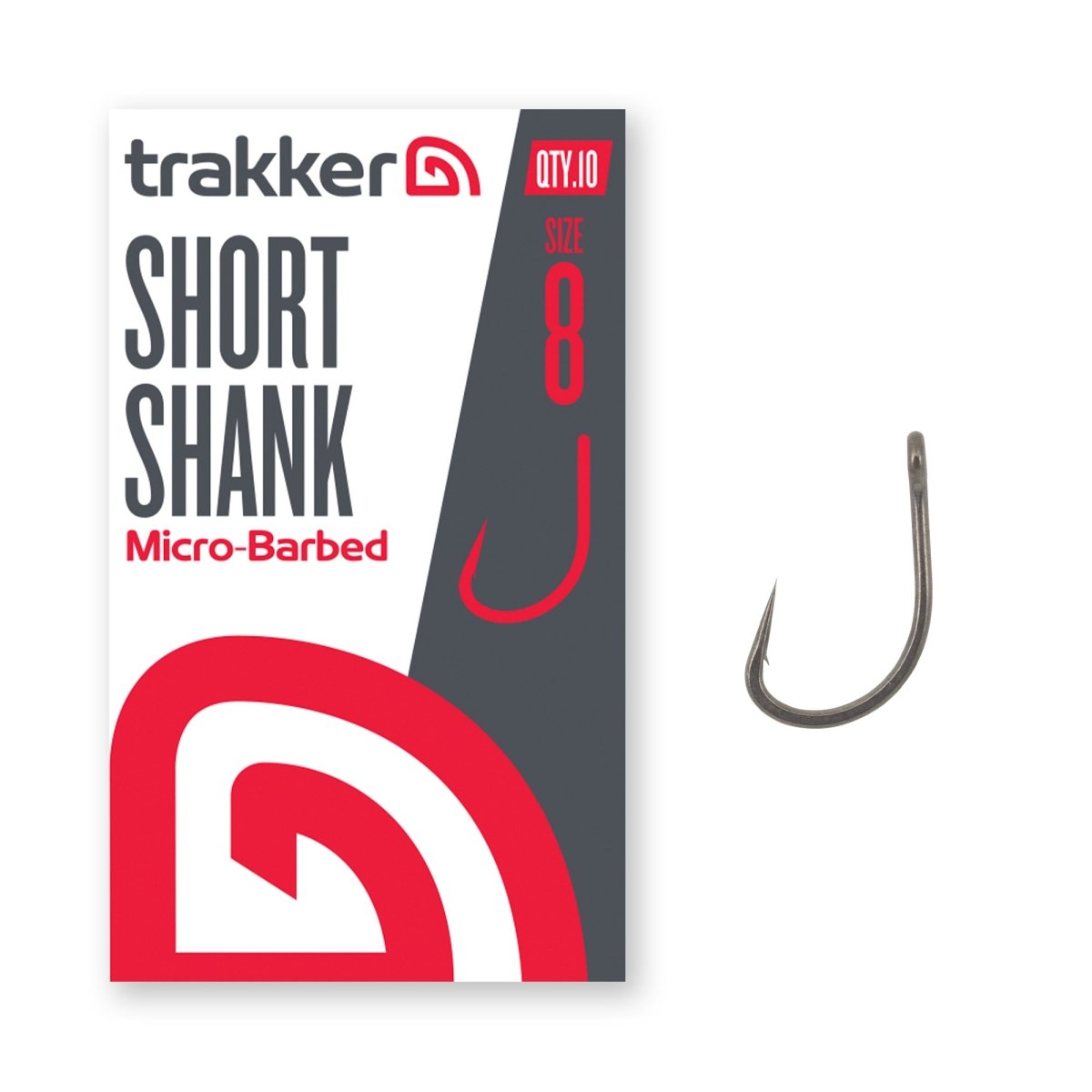 Anzuelos Trakker Short Shank Hooks (Micro Barbed) - Tienda Carpfishing