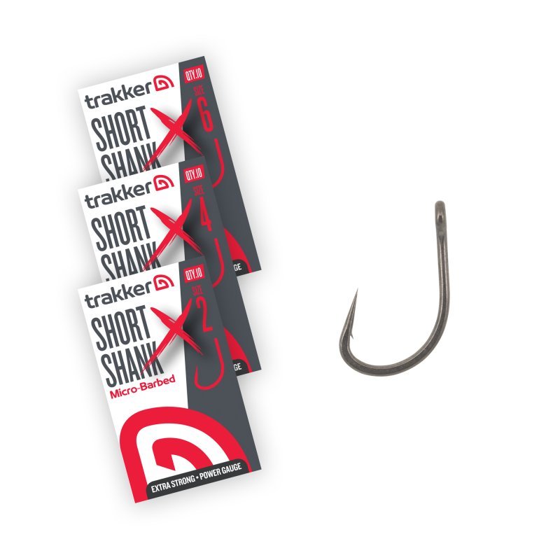 Anzuelos Trakker Short Shank XS - Tienda Carpfishing