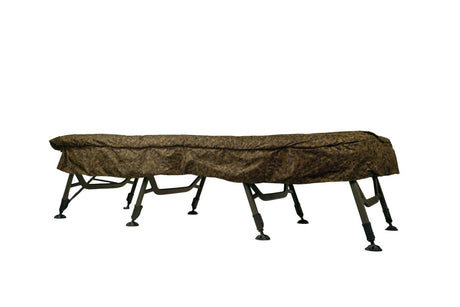 Bed Chair con saco de dormir Solar SP C-Tech Memory Foam 8 patas Wide - Tienda Carpfishing