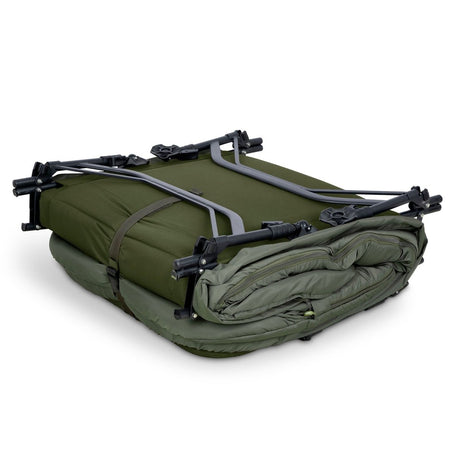 Bed chair con saco de dormir Sonik Bank - Tek 5 estaciones - Tienda Carpfishing