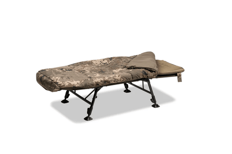 Bed Chair Nash Indulgence 4 Junior Sleep System Kamuflaż - Tienda Carpfishing