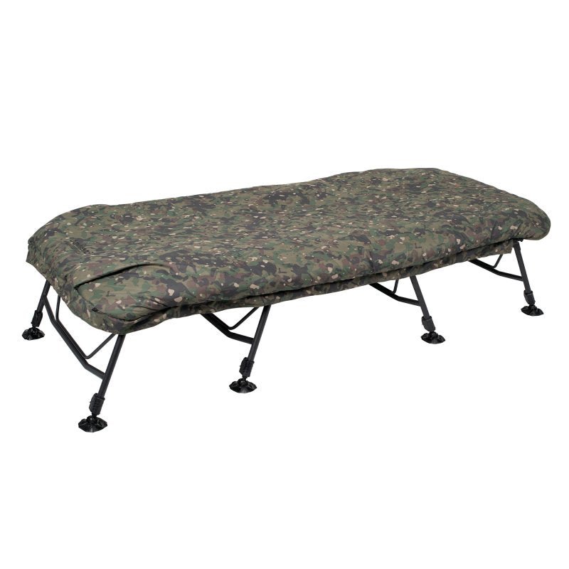 Bed Chair Trakker RLX Camo Wide 8 patas - Tienda Carpfishing