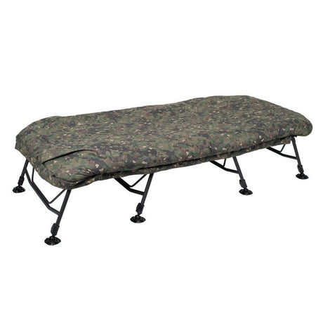 Bed Chair Trakker RLX Camo Wide 8 patas - Tienda Carpfishing