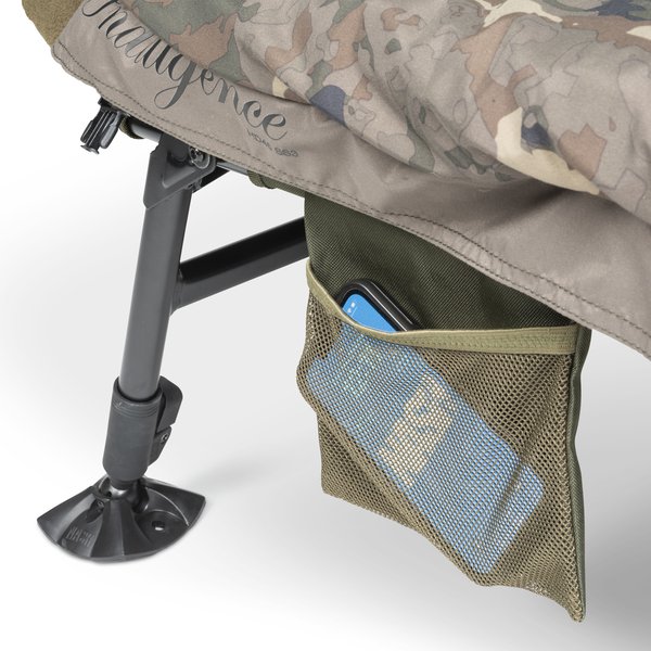 Bed Chair Nash Indulgence HD40 Sleep System Camo 8 nóg