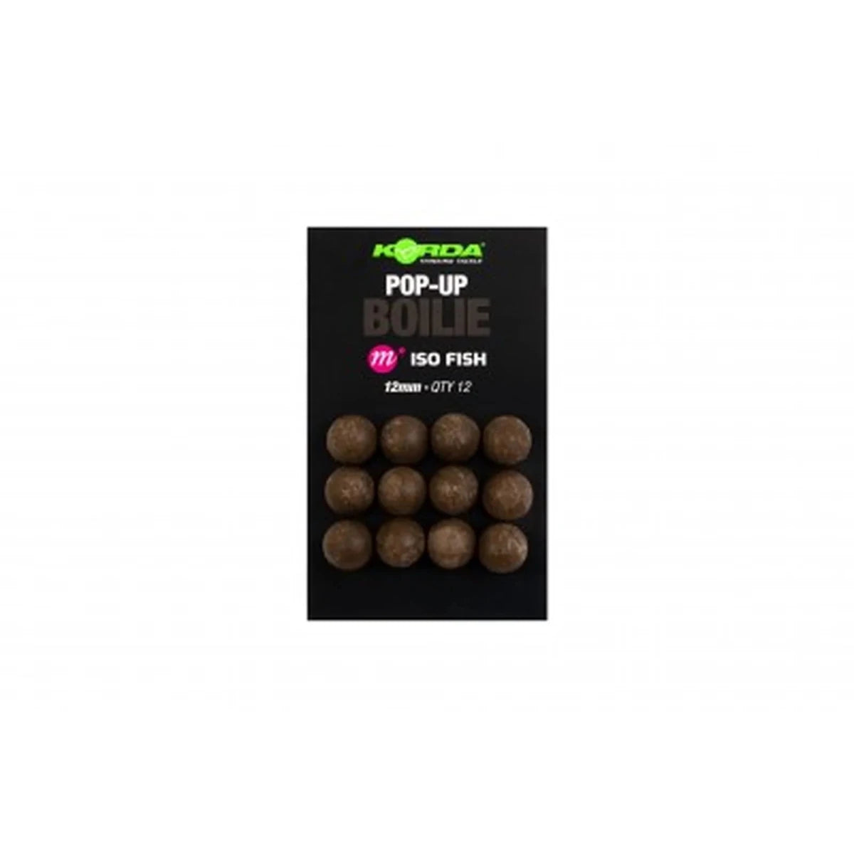 Boilies Pop Ups Korda ISO Fish 12mm - Tienda Carpfishing