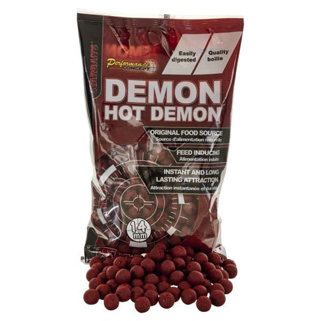 Boilies Starbaits Hot Demon 14 mm - Tienda Carpfishing