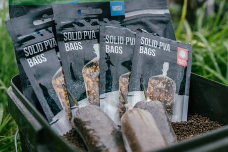 Bolsas de PVA lentas Nash 70x110 mm - Tienda Carpfishing