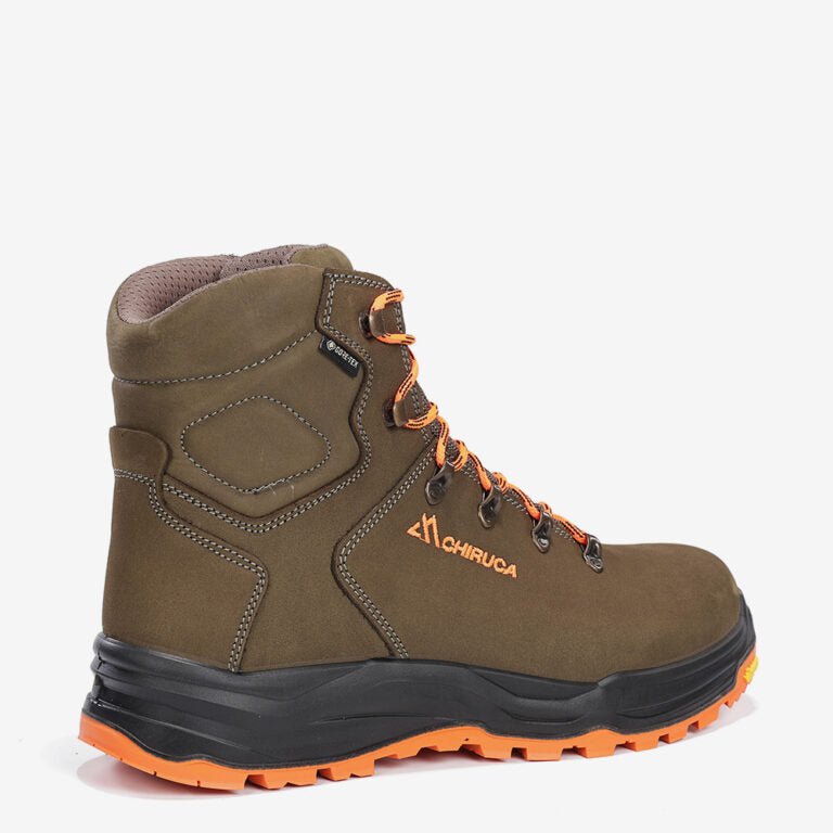Botas Chiruca Game Hi Vis 08 Gore-Tex Verde y Naranja - Tienda Carpfishing