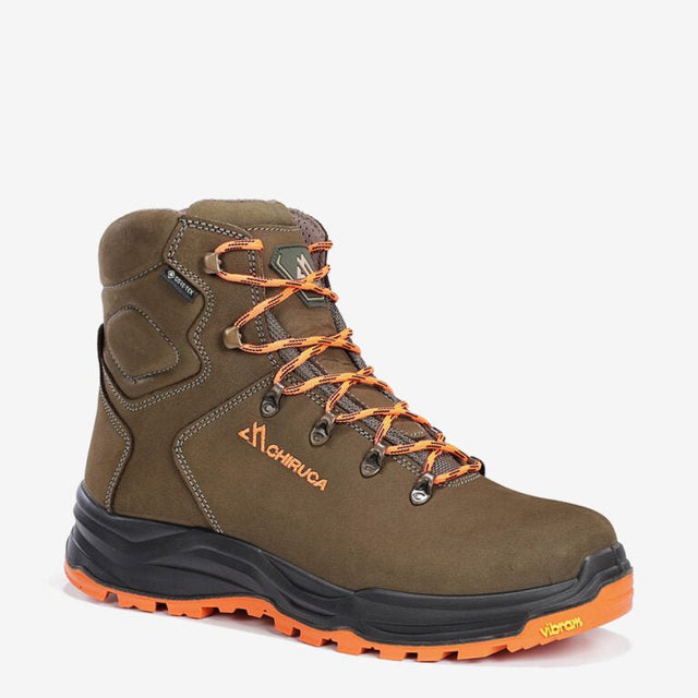 Botas Chiruca Game Hi Vis 08 Gore-Tex Verde y Naranja - Tienda Carpfishing