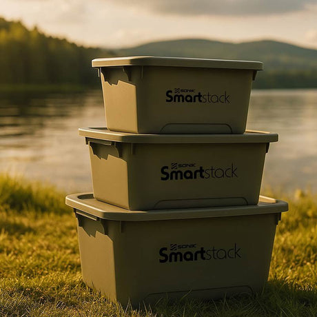 Caja de almacenamiento Sonik Smartstack - Tienda Carpfishing