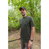 Camiseta Avid Carp Bearing Verde - Tienda Carpfishing