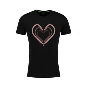 Camiseta Mujer Korda Love Negra - Tienda Carpfishing