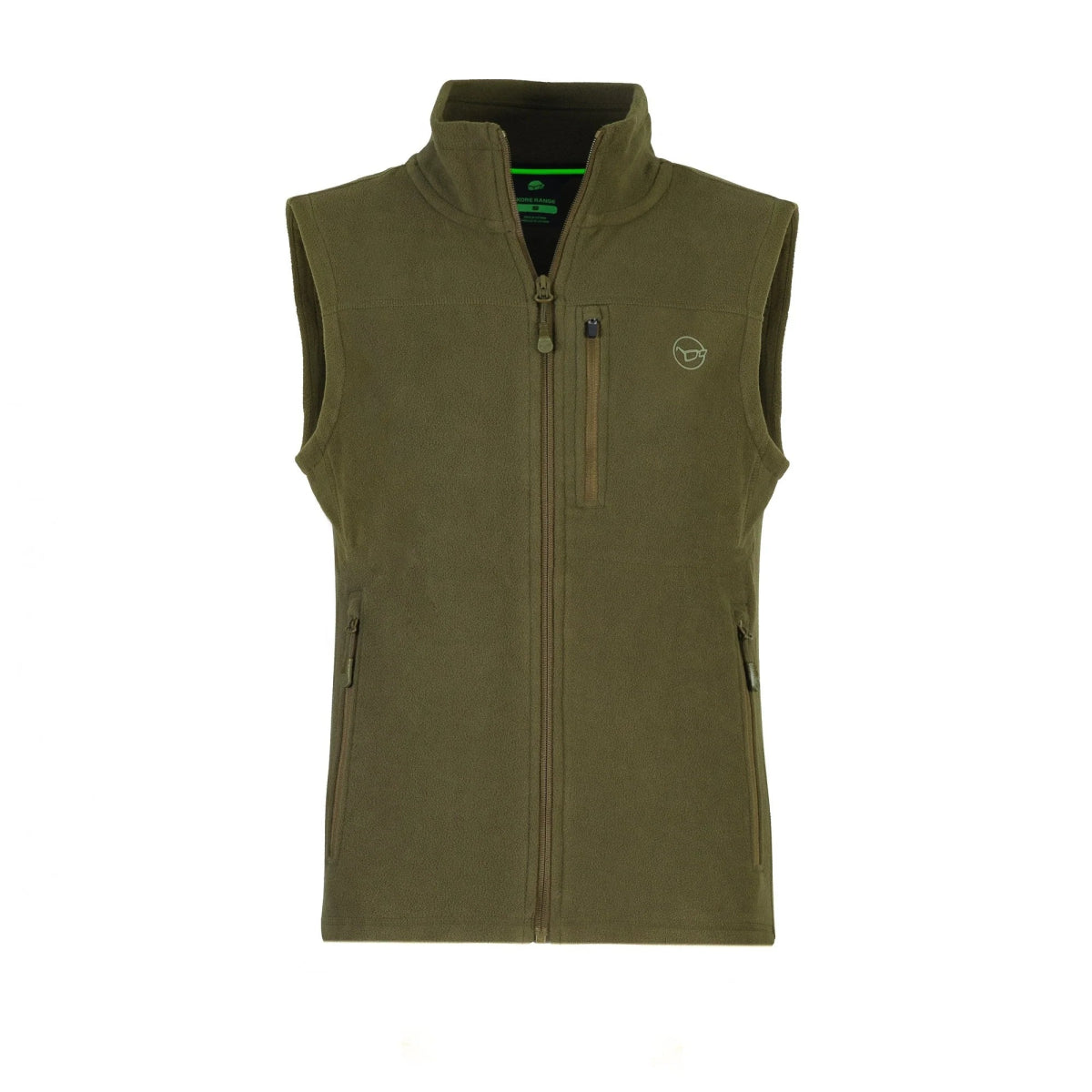 Chaleco sin mangas Korda Kore Verde - Tienda Carpfishing