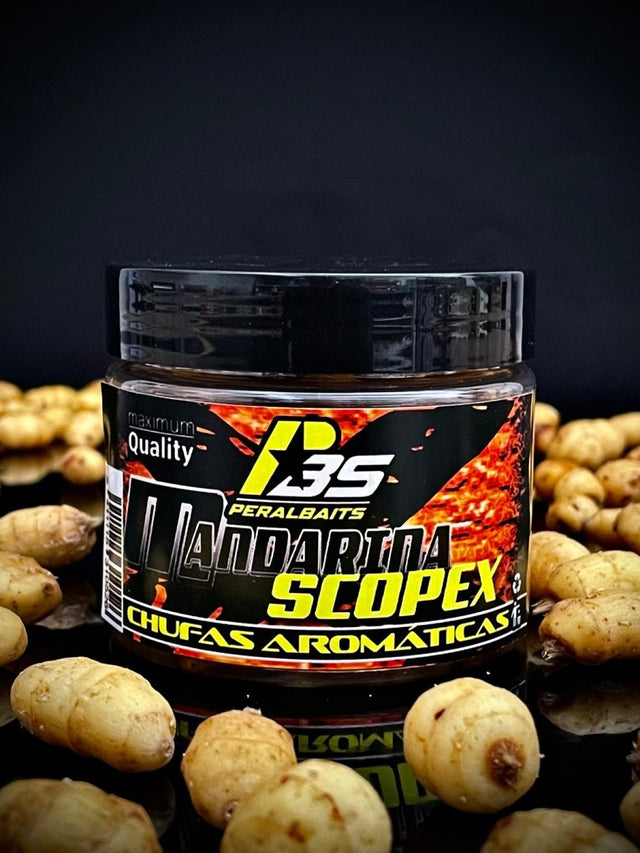 Chufas Peralbaits Mandarina Scopex - Tienda Carpfishing