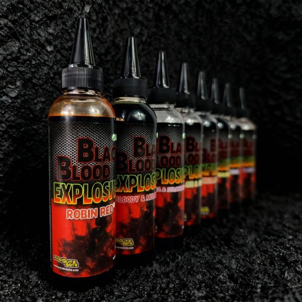Líquido Pro Elite Baits Black Blood Explosive 150ml
