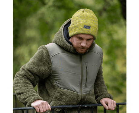 Gorro Avid Carp Marl Amarillo - Tienda Carpfishing
