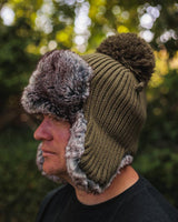 Gorro Fox Trapper Verde - Tienda Carpfishing