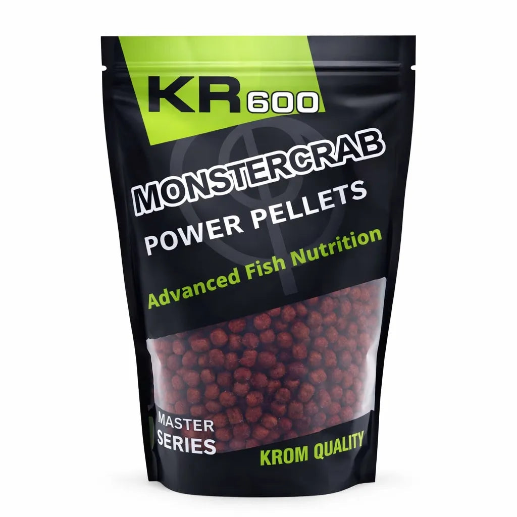 Pellets Krom Quality KR600 moc Monster Crab 8MM 800G