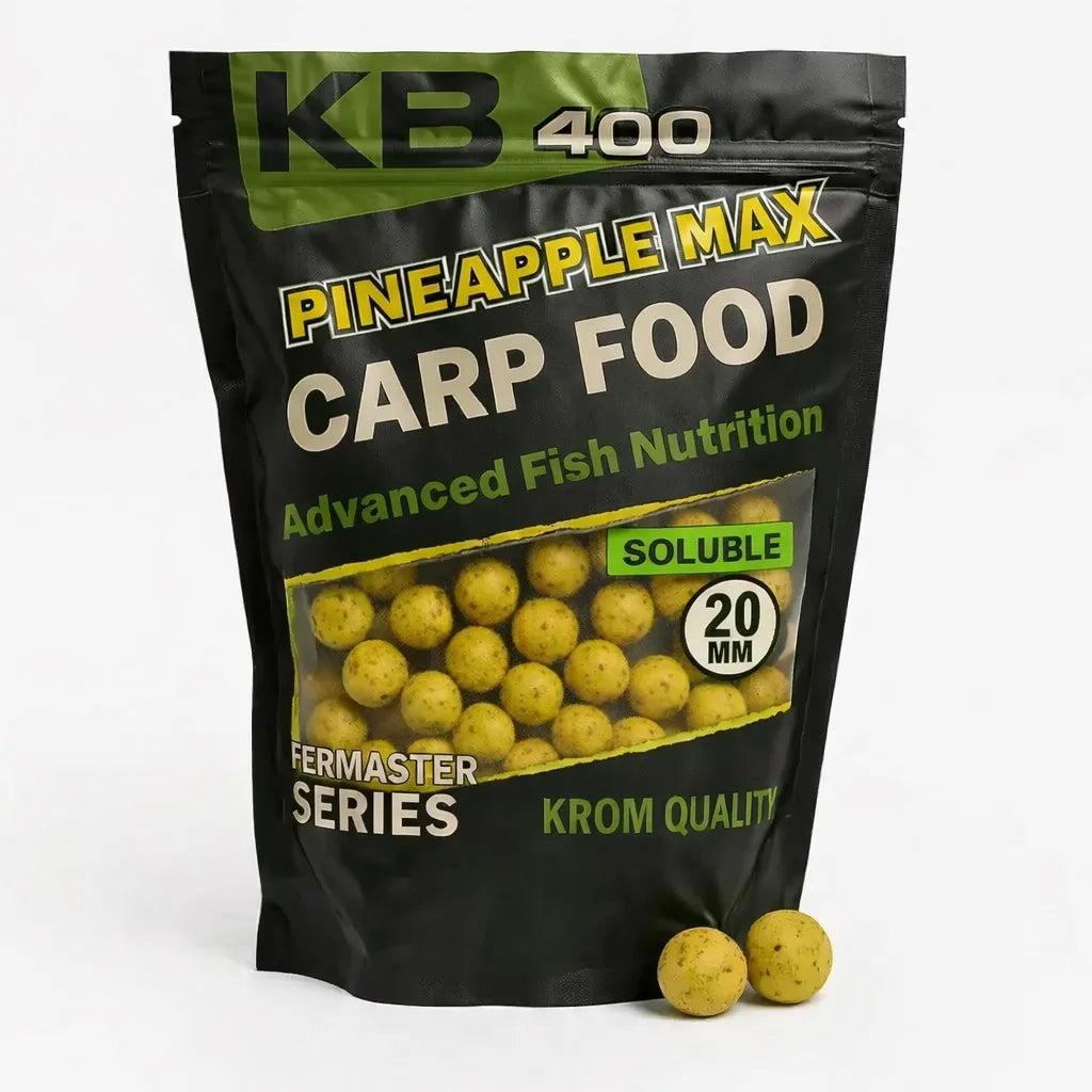 Boilies Rozpuszczalny Krom Quality KR400 Pineapple Max 20mm 800G