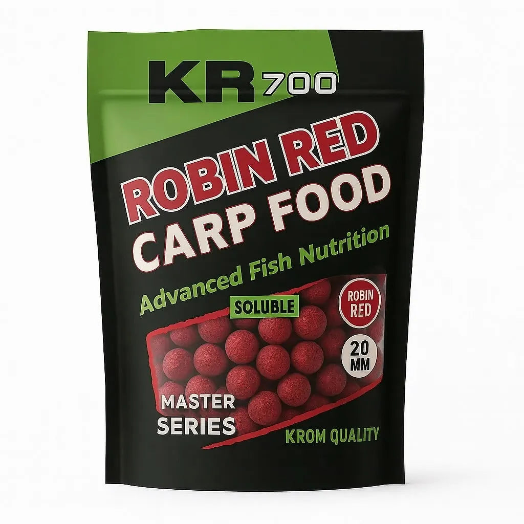 Boilies Rozpuszczalny Krom Quality KR700 Robin Red 20mm 800G
