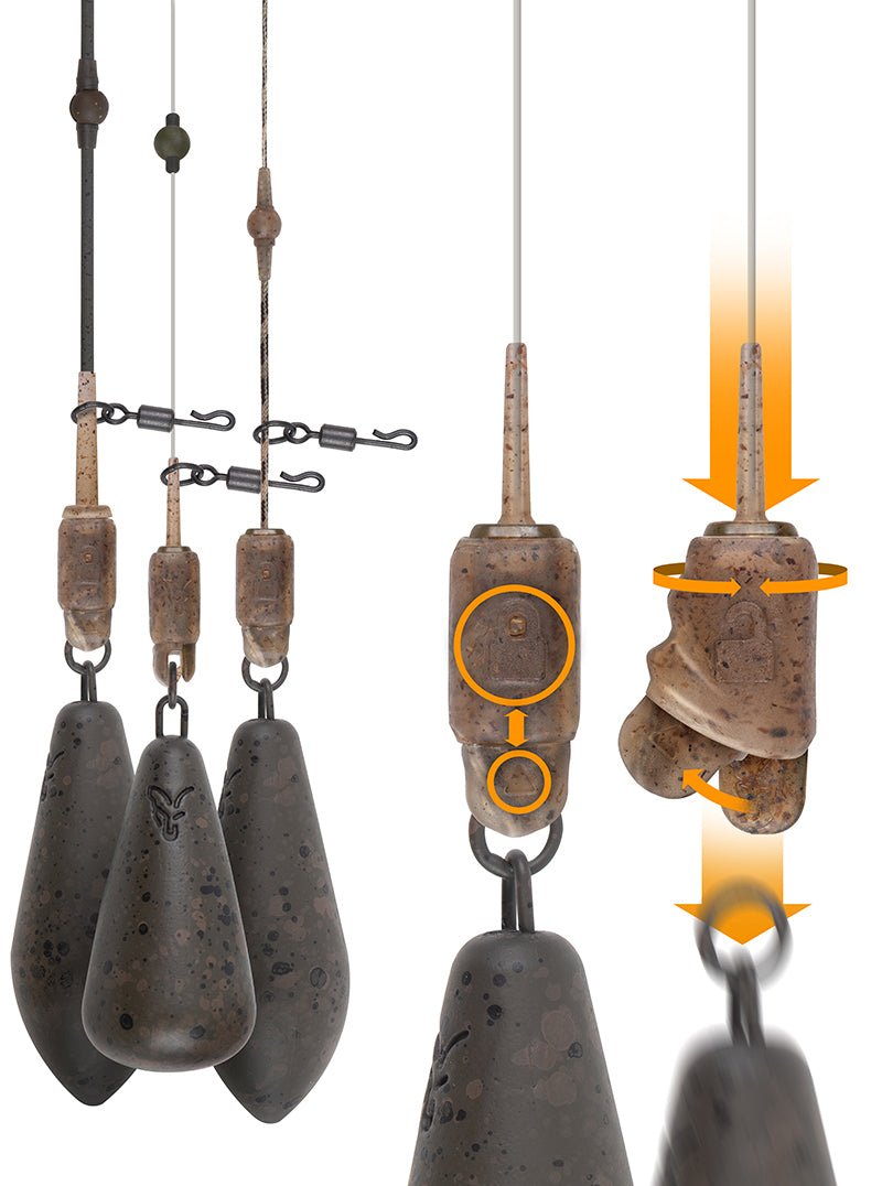 Kit Heli Clips Fox Edges Camo - Tienda Carpfishing