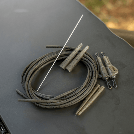 Kit Lead Clip Tungsten Tubing Avid Carp Outline - Tienda Carpfishing