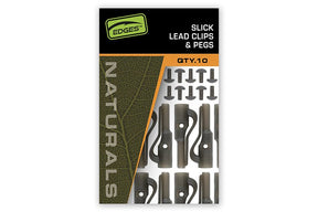 Lead Clip con tope Fox Edges Naturals Slik - Tienda Carpfishing