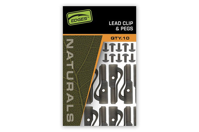 Lead Clip con tope Fox Edges Naturals - Tienda Carpfishing
