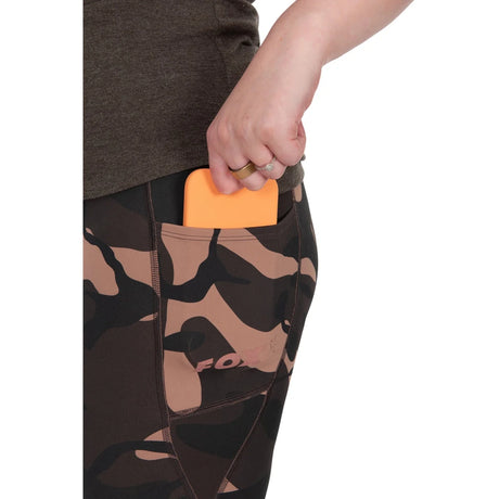Leggins Cortos Mujer Fox Camo - Tienda Carpfishing