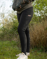 Leggins Fox WC Negros Para Mujer - Tienda Carpfishing