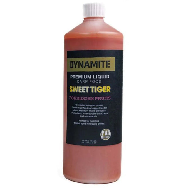 Líquido Dynamite Baits CF Sweet Tiger Forbid FRT 1000 ml - Tienda Carpfishing