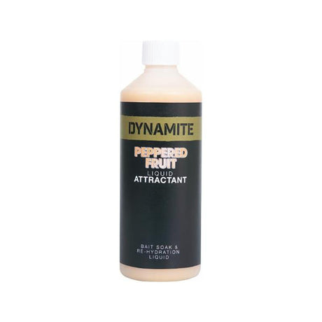 Líquido Dynamite Baits Peppered Fruit Attract 500 ml - Tienda Carpfishing
