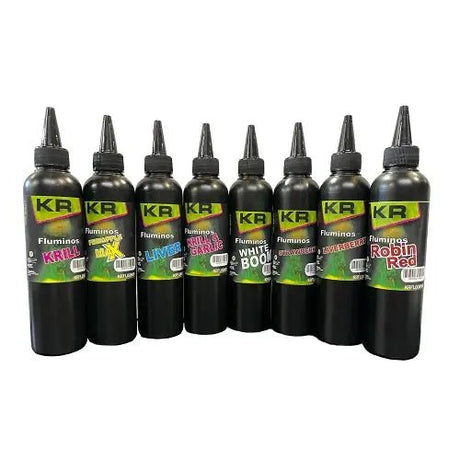 Líquido Flumino Krom Quality Squid & Plum 250 ml - Tienda Carpfishing