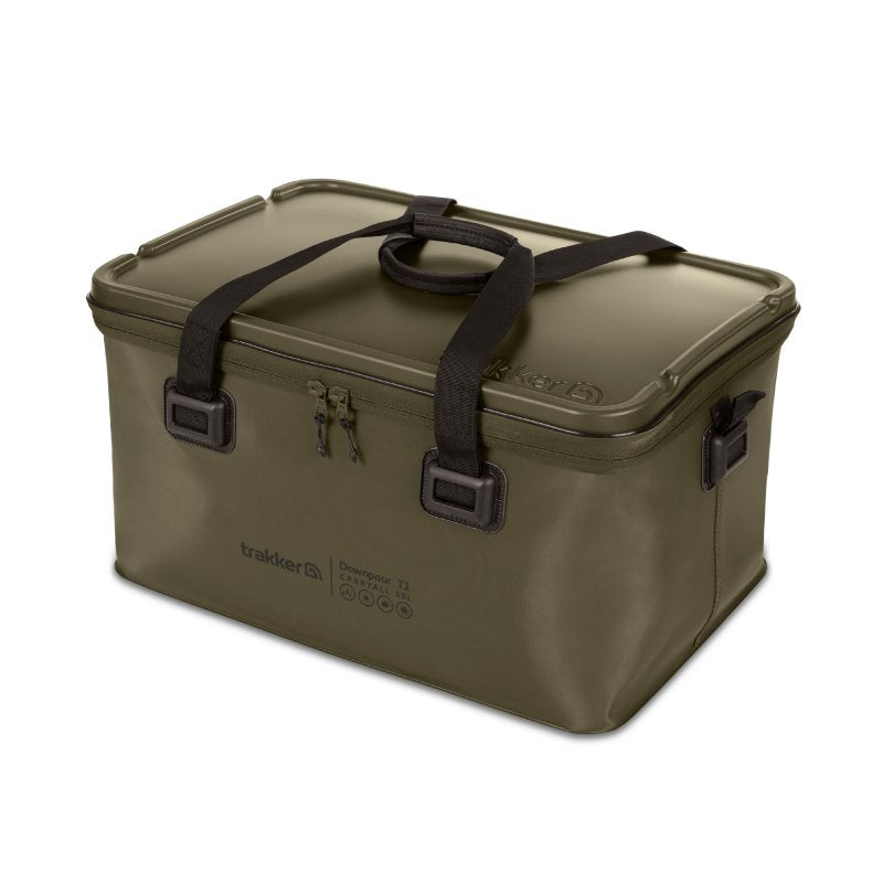 Macuto Trakker Downpour T1 XL Verde - Tienda Carpfishing