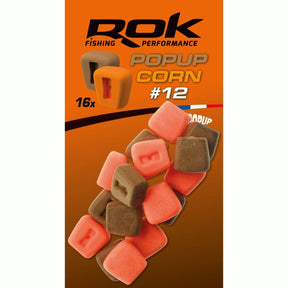 Maíz Pop up Rok Fishing Naranja/Marrón 12 - Tienda Carpfishing