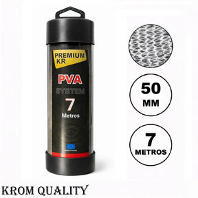 Malla PVA Krom Quality System 50MM 7M - Tienda Carpfishing