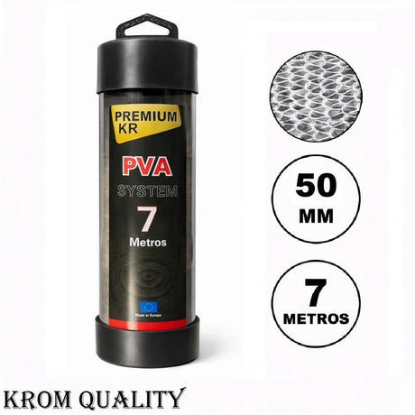 Malla PVA Krom Quality System 50MM 7M - Tienda Carpfishing