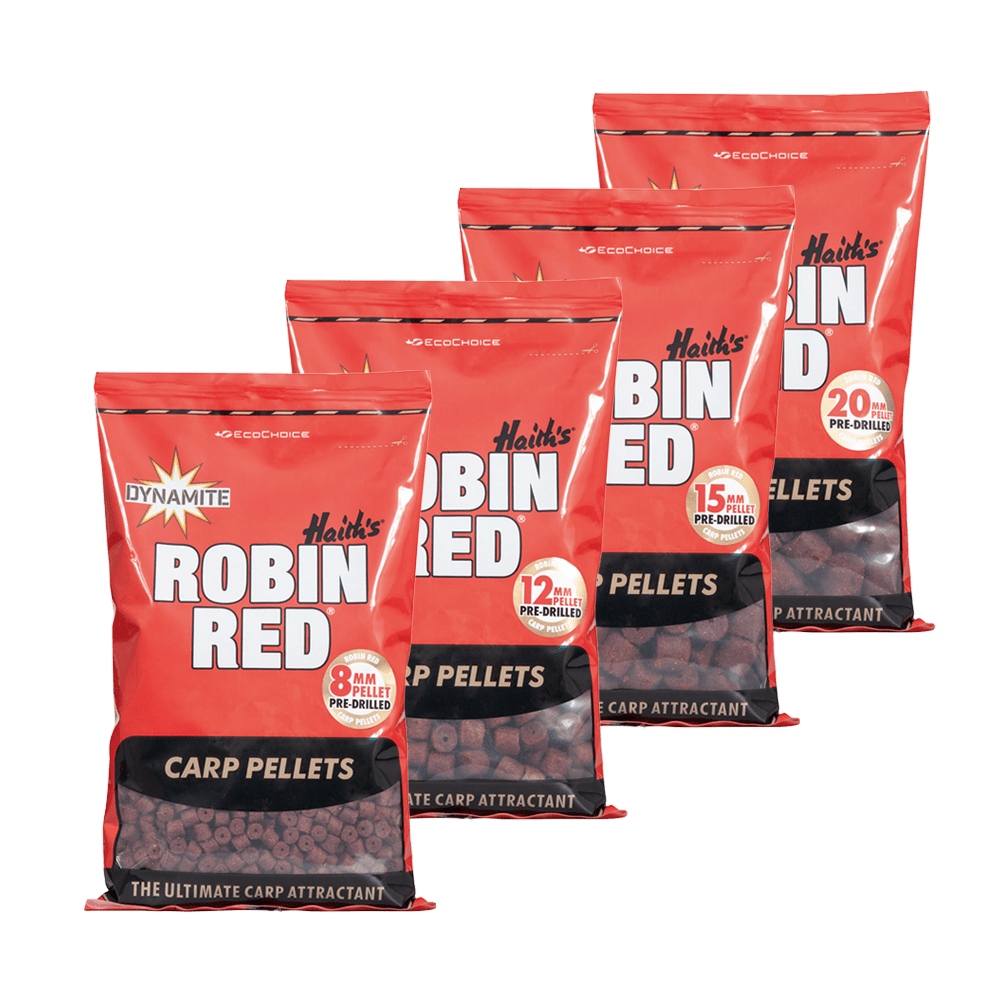 Pellets Dynamite Baits Robin Red 12 mm - Tienda Carpfishing