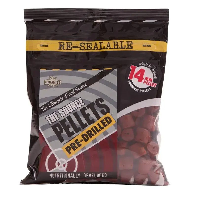 Pellets Dynamite Baits Source 14 mm 350 g - Tienda Carpfishing