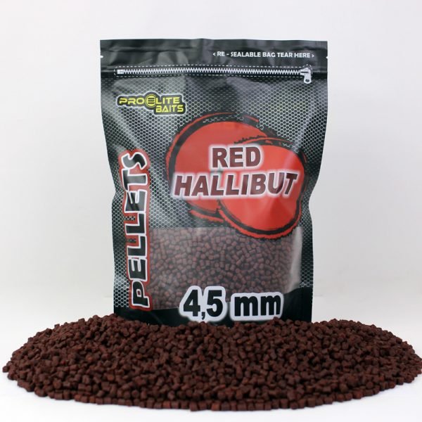 Pellets Pro Elite Baits Red Hallibut - Tienda Carpfishing