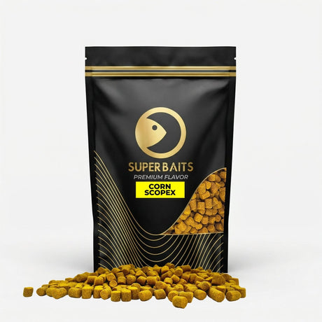 Pellets Superbaits Corn Scopex 8 mm - Tienda Carpfishing