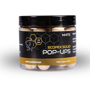 Pop - Ups Nash Scopex Squid Blanco 20 mm - Tienda Carpfishing
