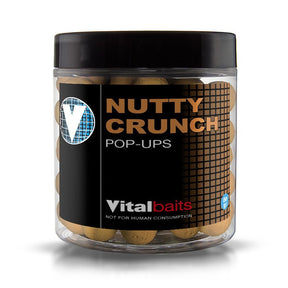 Pop ups Vitalbaits Nutty Crunch 14 mm - Tienda Carpfishing