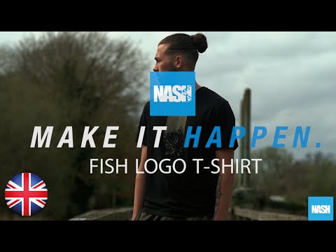Koszulka Nash Logo Fish Box Czarny