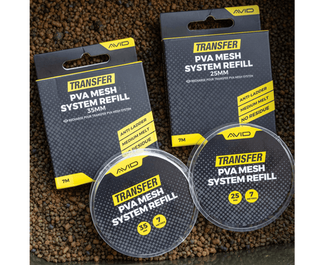 Recambio de malla de PVA Avid Carp 35 mm - Tienda Carpfishing