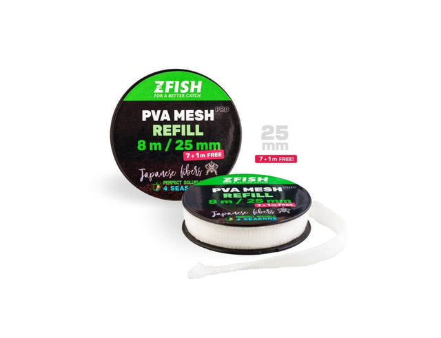 Recambio de Malla PVA Zfish de 25 mm - Tienda Carpfishing