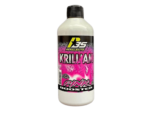 Remojo Booster Fluorine Peralbaits Krilliam 500 ml - Tienda Carpfishing